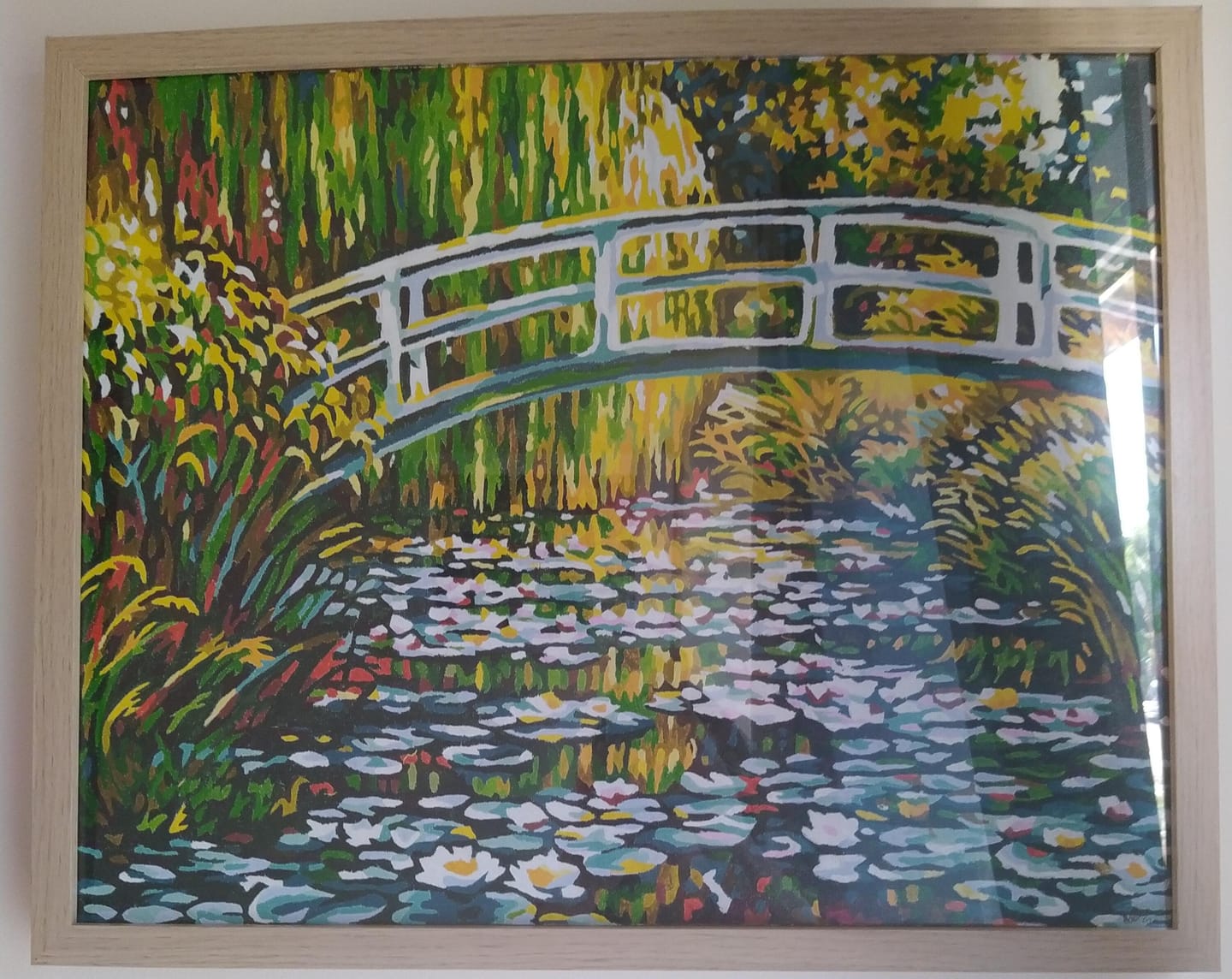 Customer photo review of Le Bassin aux nymphéas Monet