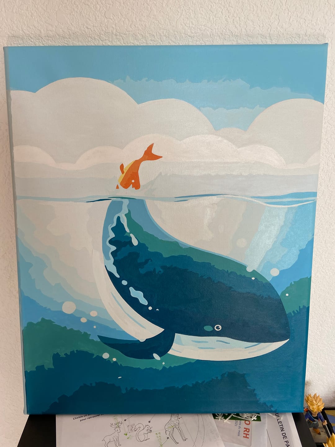 Customer photo review of Baleine bleue