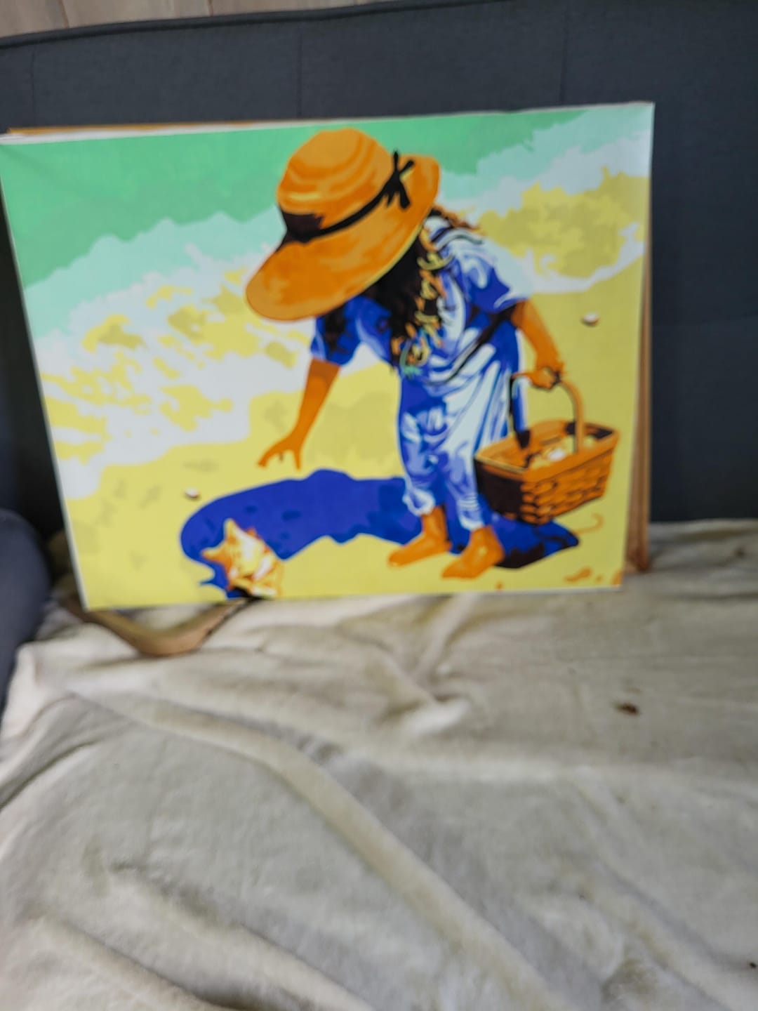 Customer photo review of Petite Fille à la Plage