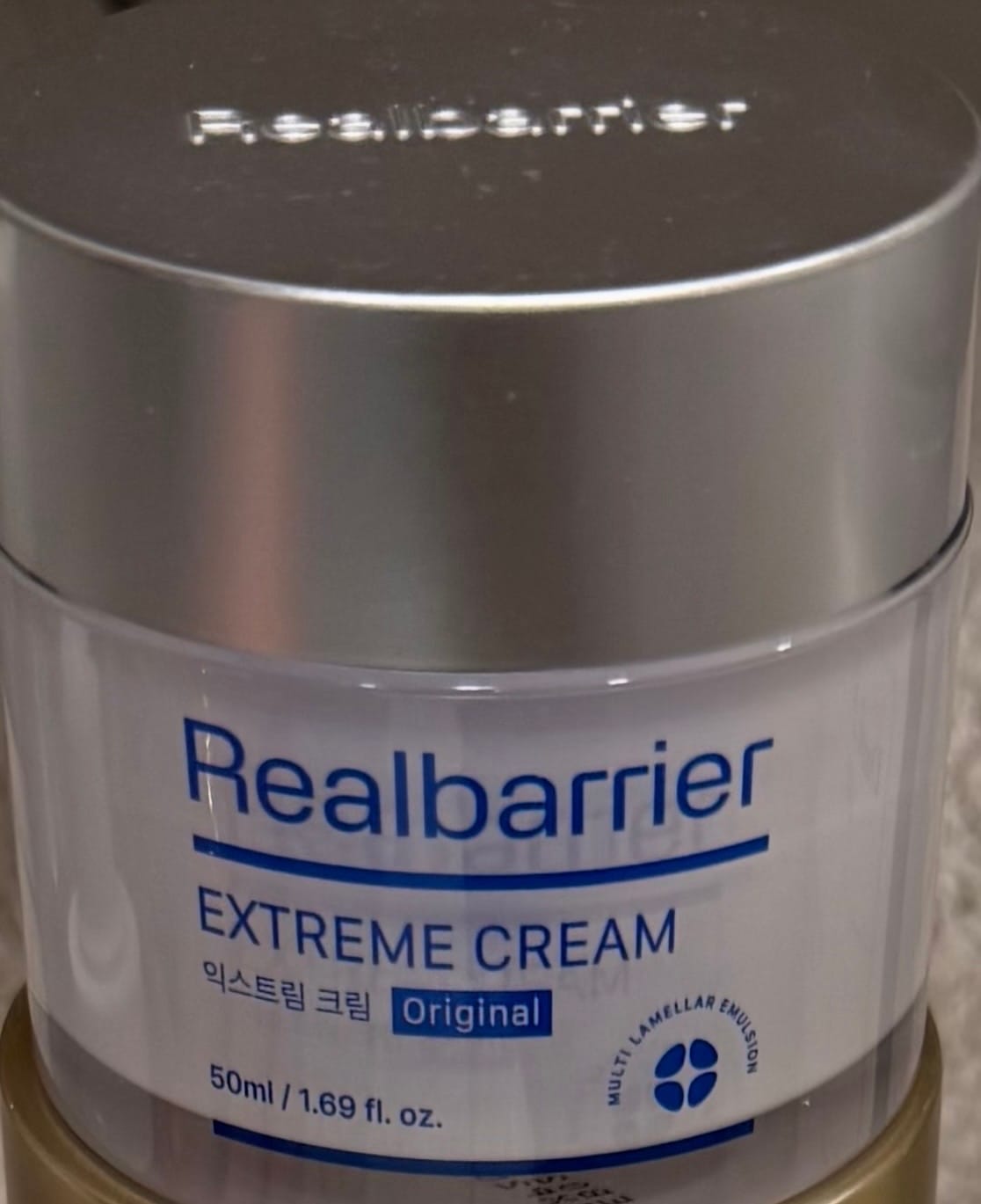 Customer photo review of Lamelārais aizsargkrēms sejai Real Barrier Extreme Cream