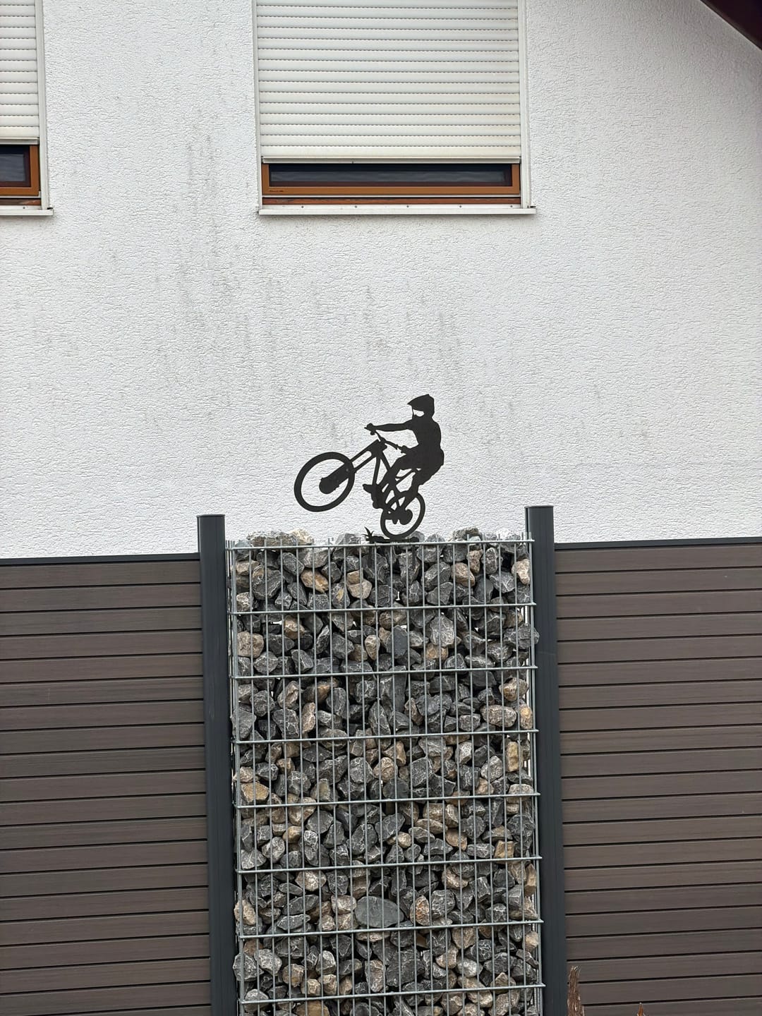 Customer photo review of Gartenstecker Mountainbiker