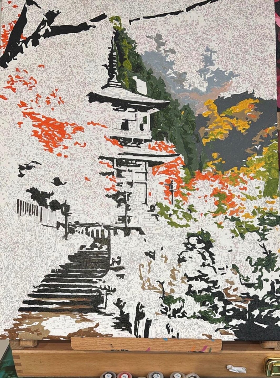 Customer photo review of Pagode japonaise en automne