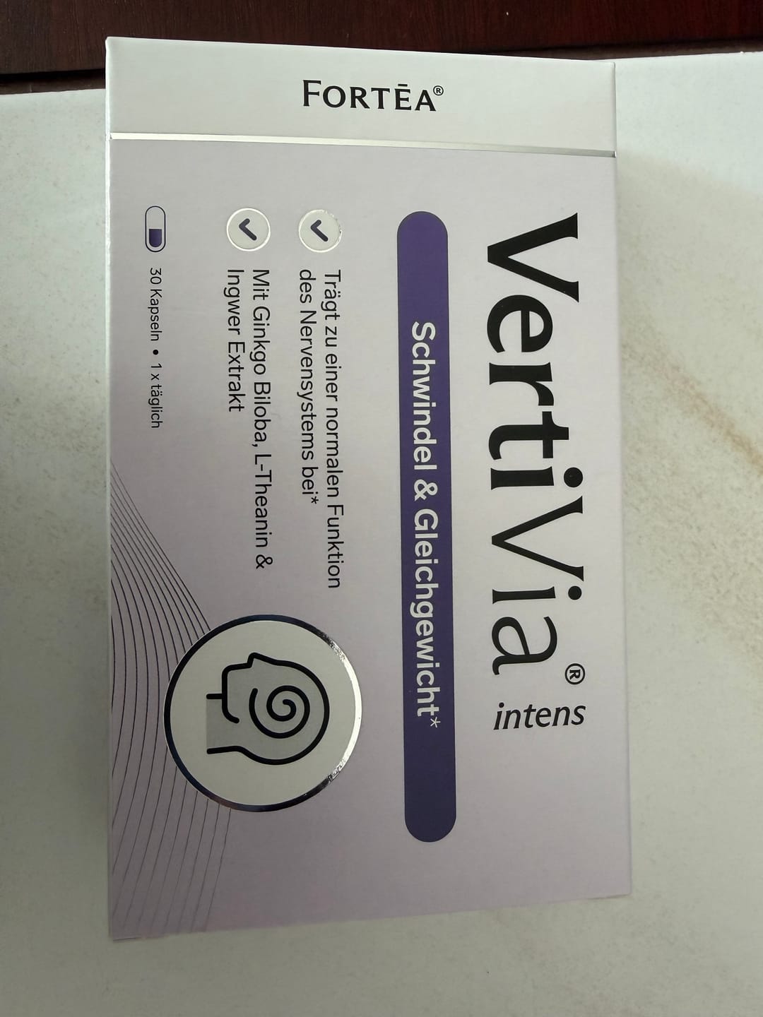 Customer photo review of VertiVia® intens – Schwindel & Gleichgewicht