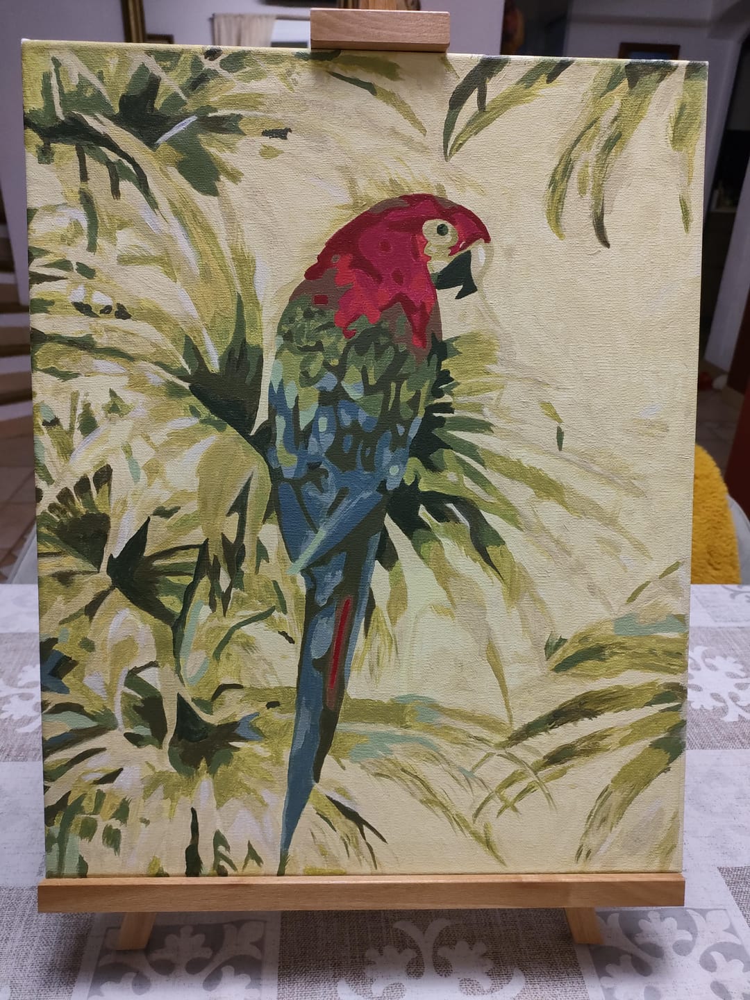 Customer photo review of Perroquet et Plante verte