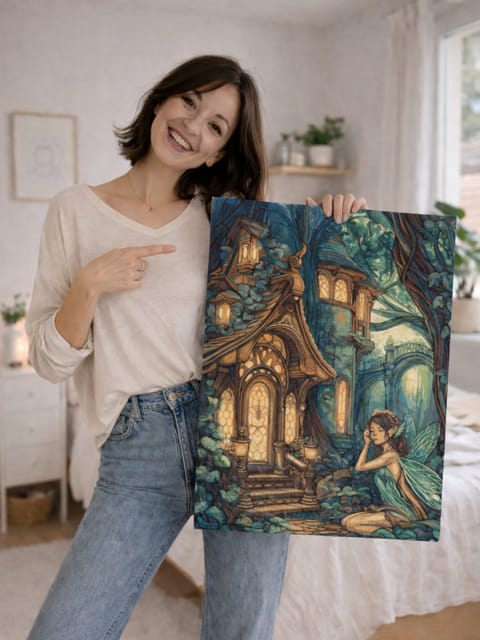 Customer photo review of Générateur d'Images Peinture par numéros personnalisé