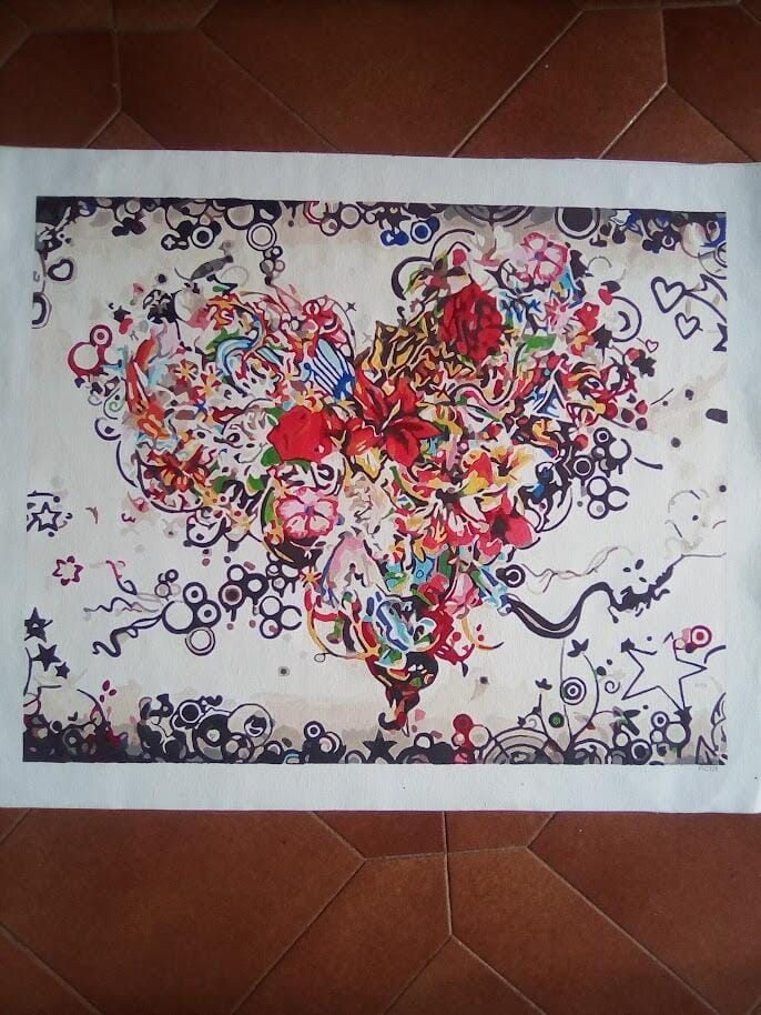 Customer photo review of Coeur de Fleurs