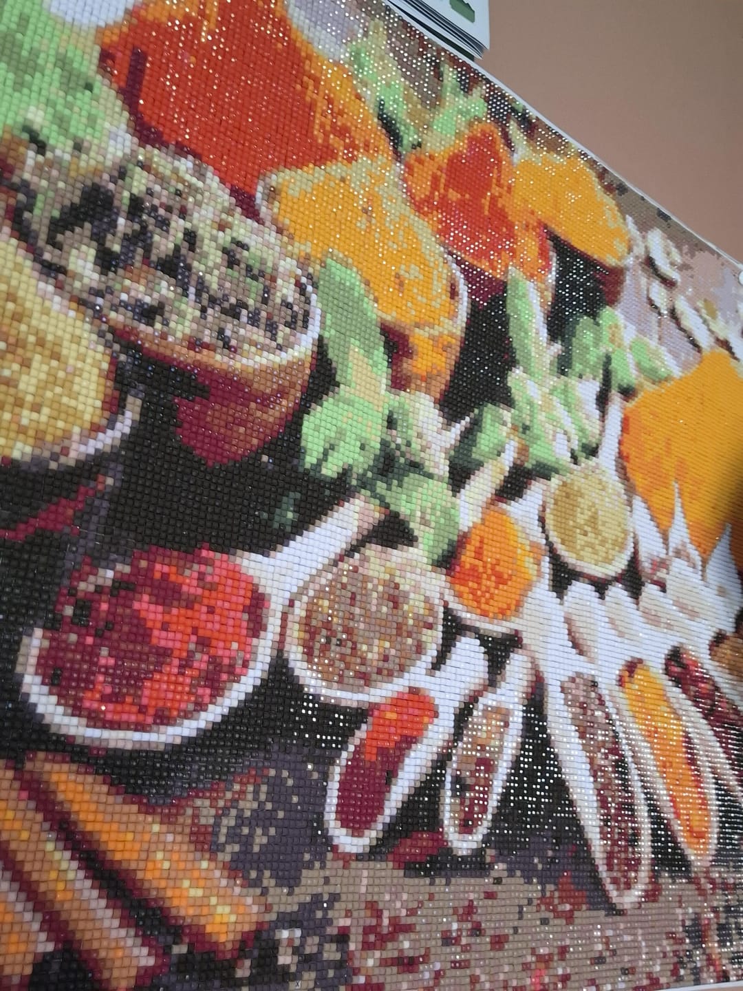 Customer photo review of Broderie Diamant - Epices