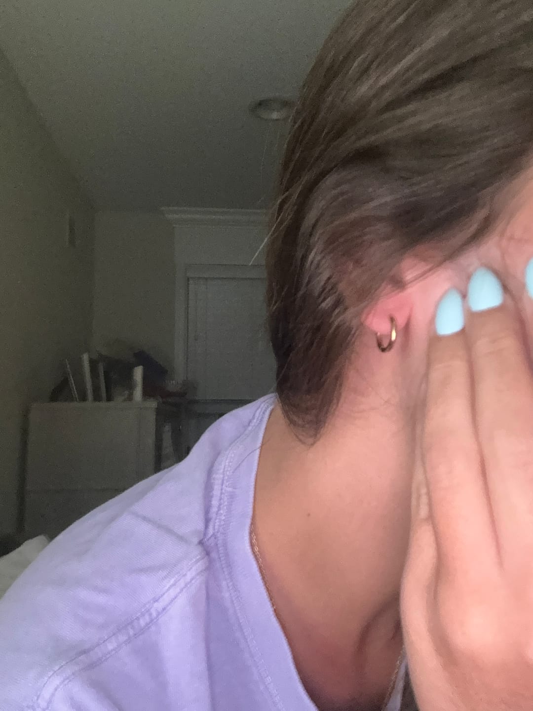Customer photo review of Essential Earrings Extra Small