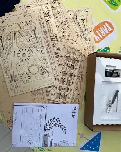 Customer photo review of Puzzle 3D Boîte à musique Grande roue