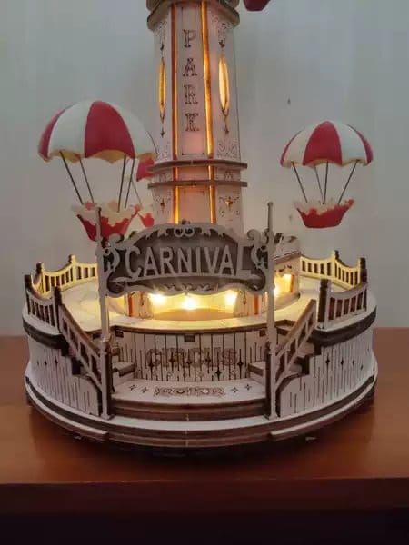 Customer photo review of Puzzle 3D Parachute