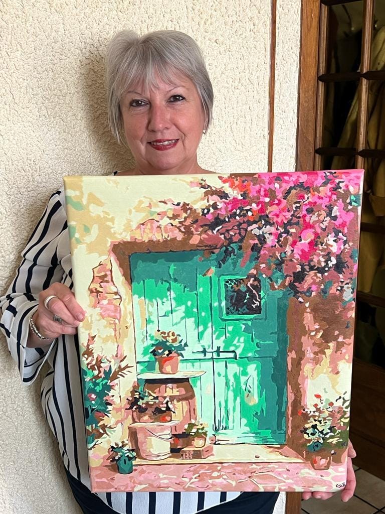 Customer photo review of Entrée fleurie