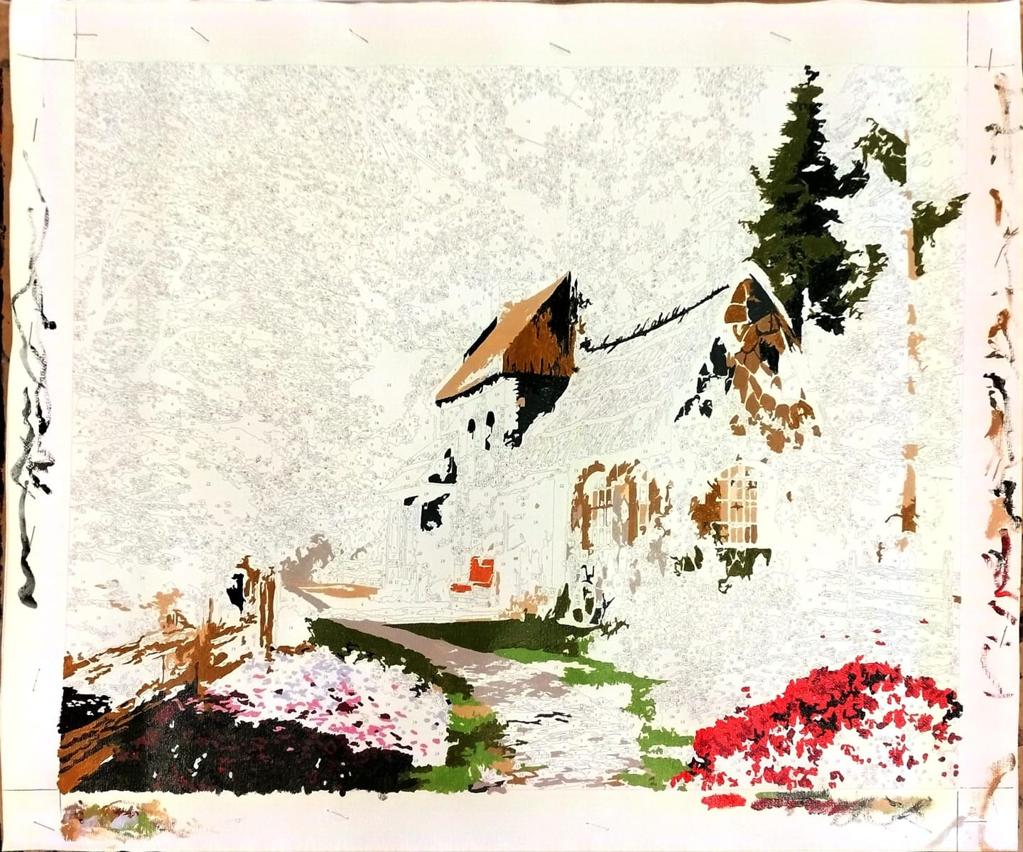 Customer photo review of Paysage de campagne