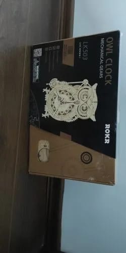 Customer photo review of Puzzle 3D Horloge Hibou