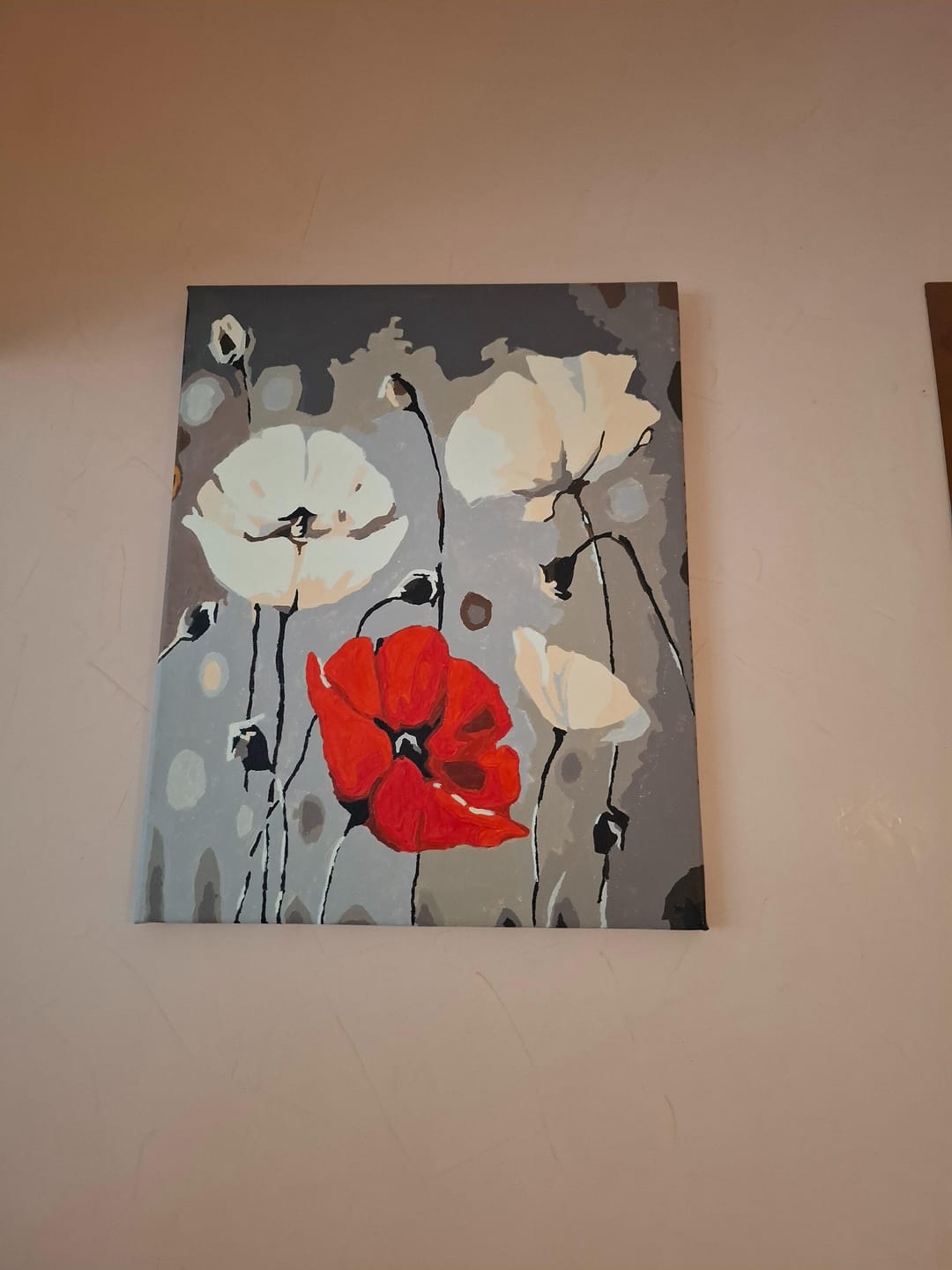 Customer photo review of Fleurs rouge et blanches