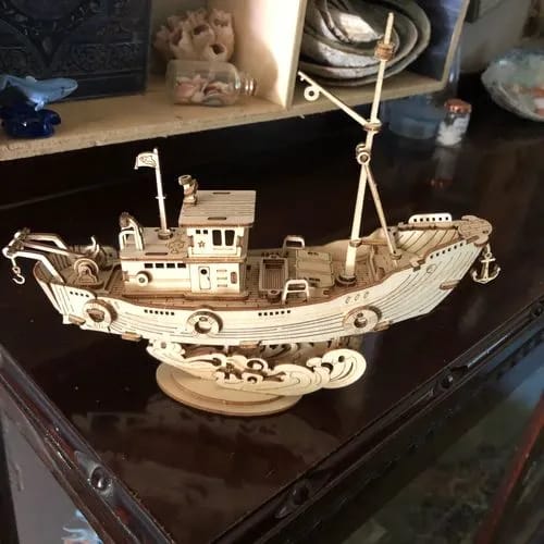 Customer photo review of Puzzle 3D Navire à voile