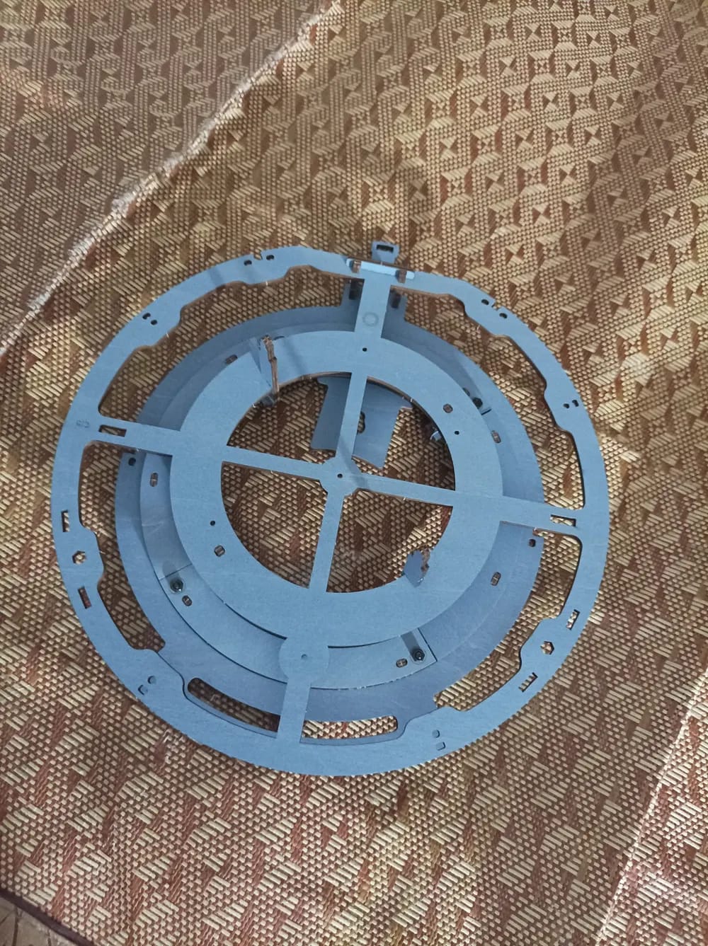 Customer photo review of Puzzle 3D Horloge murale romantique