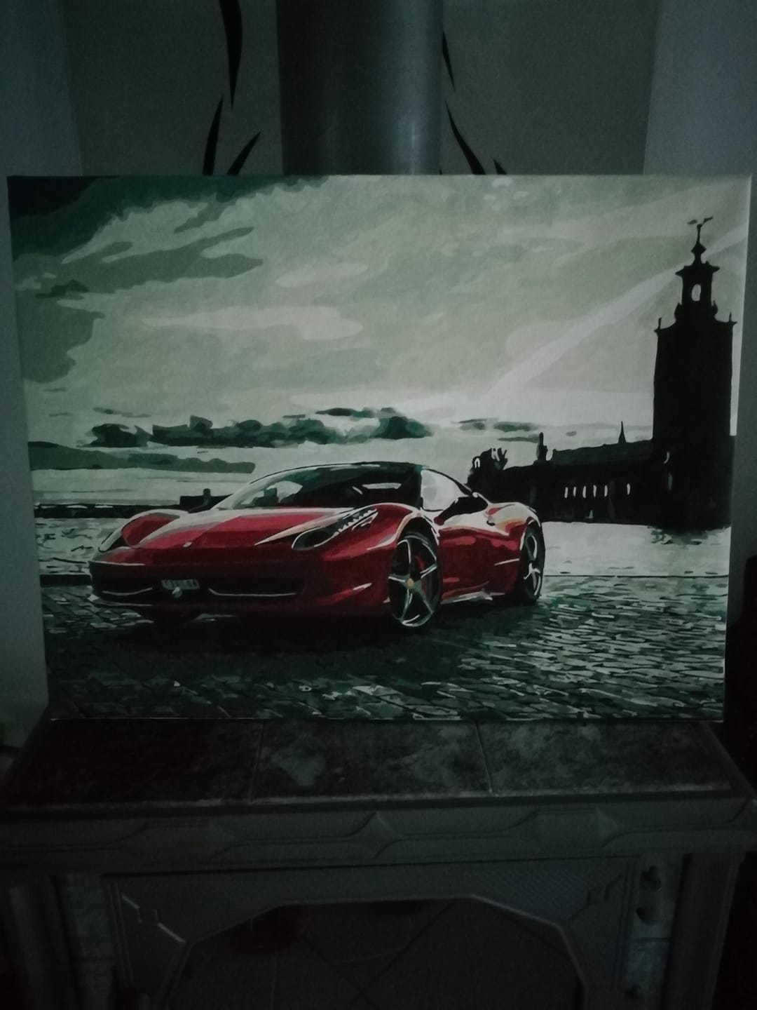 Customer photo review of Ferrari rouge