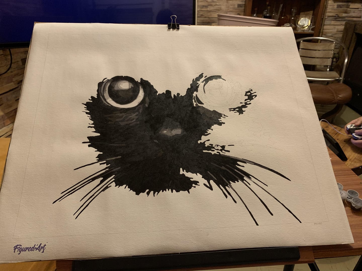 Customer photo review of Tête de Chat noir