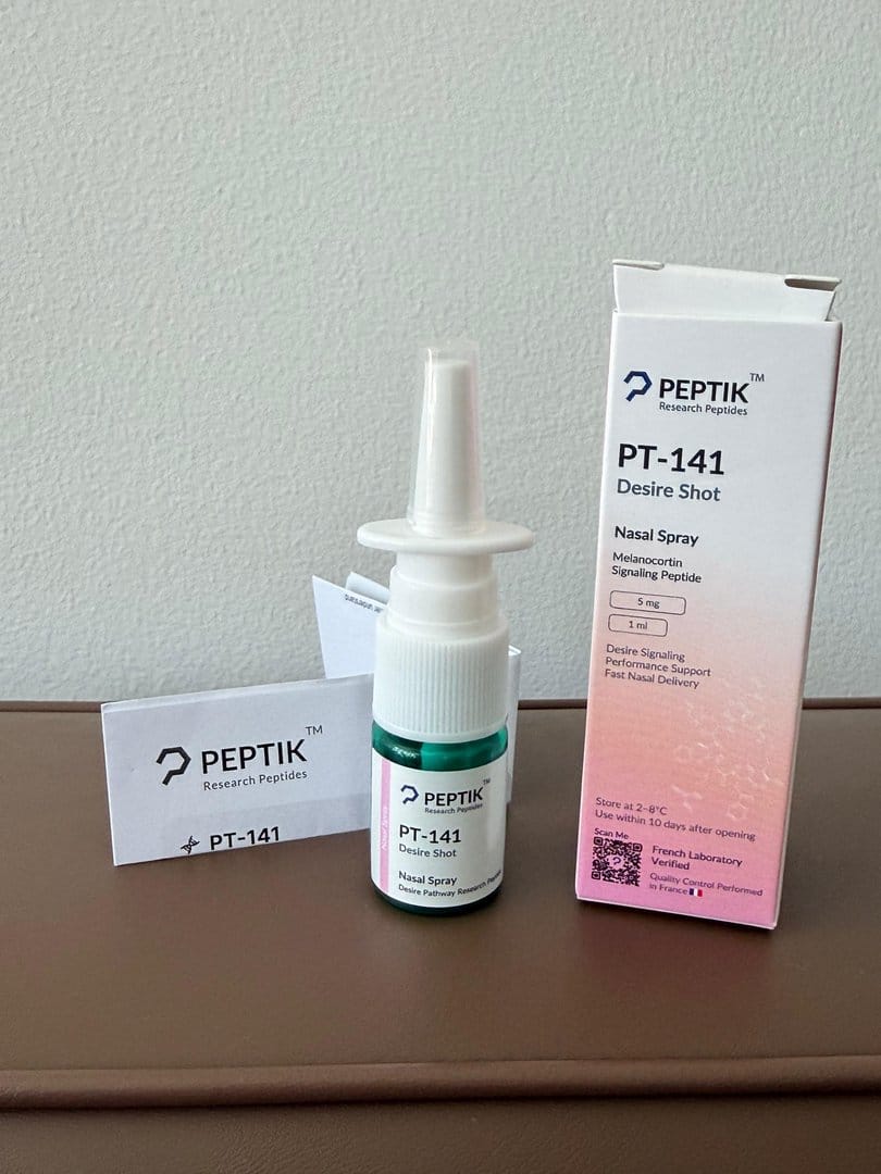 Customer photo review of PT-141 Nasal Spray
