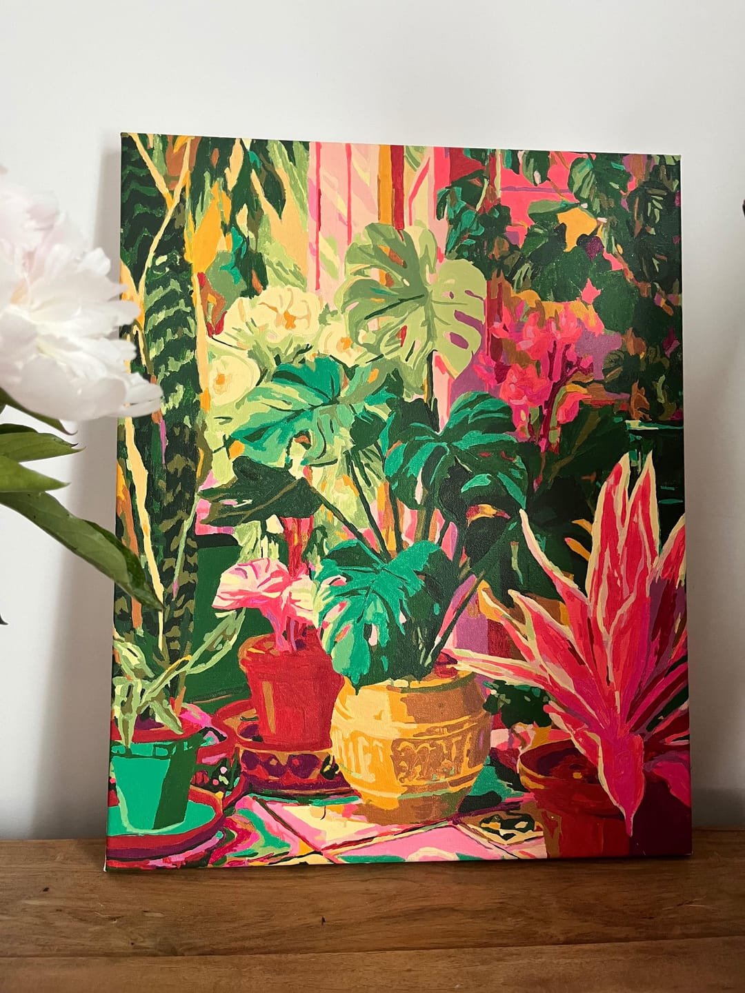 Customer photo review of Jardin tropical intérieur
