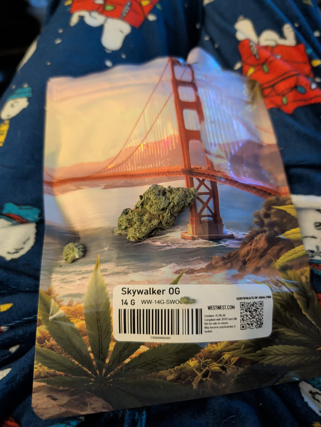 Customer photo review of West West Brand - Skywalker OG - 14 Grams - Indica