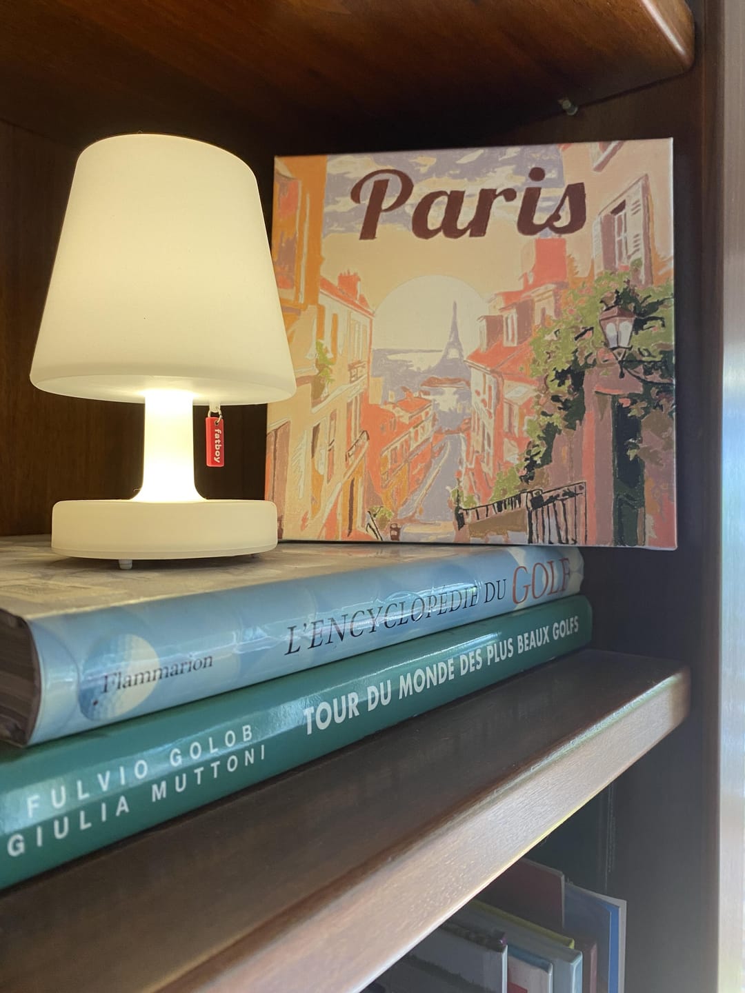 Customer photo review of Mini Peinture par Numéros 20x20cm avec cadre Vue de Paris