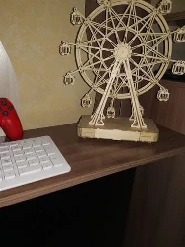 Customer photo review of Puzzle 3D Boîte à musique Grande roue