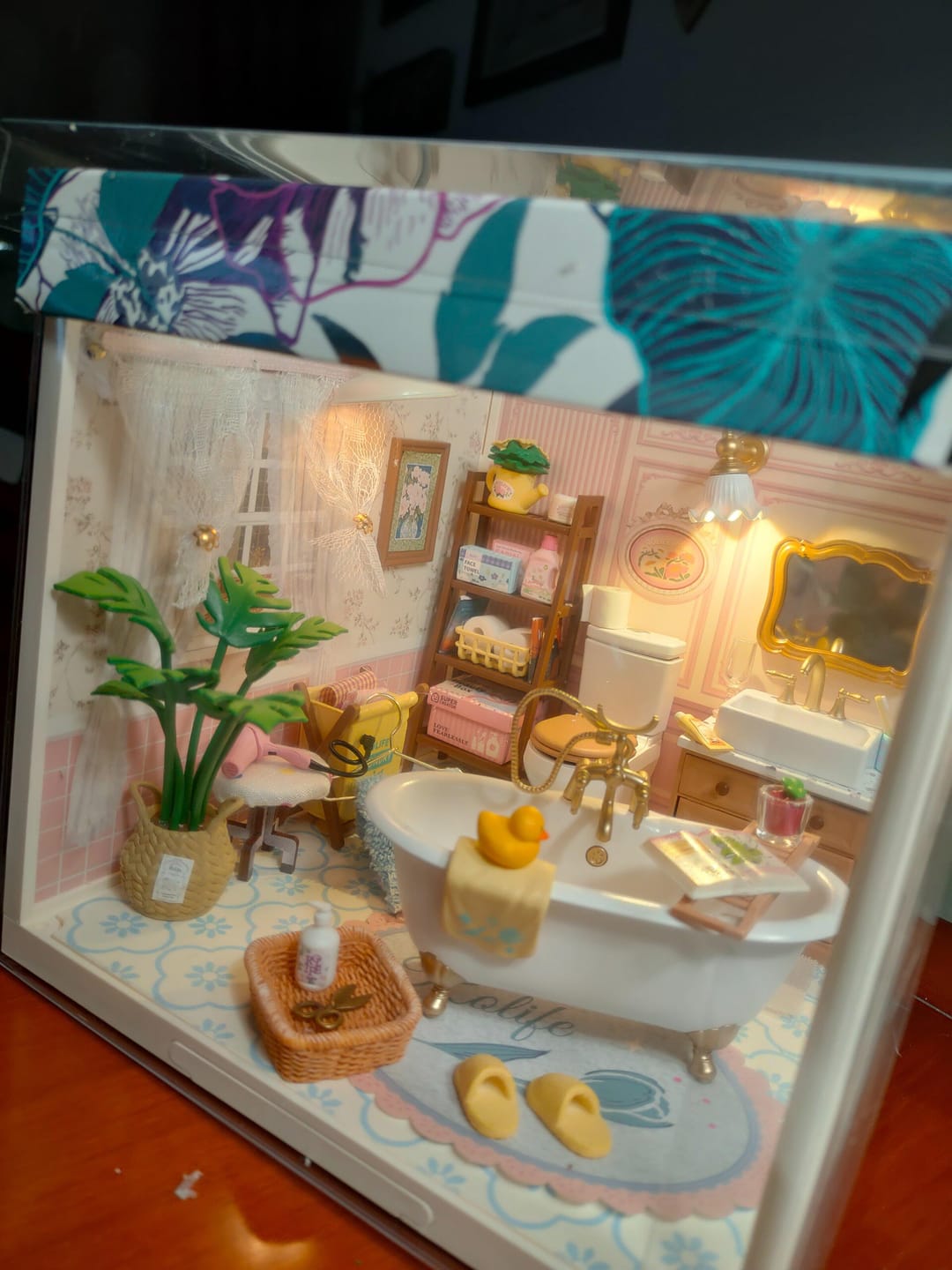 Customer photo review of Maison Miniature Salle de Bain Pop