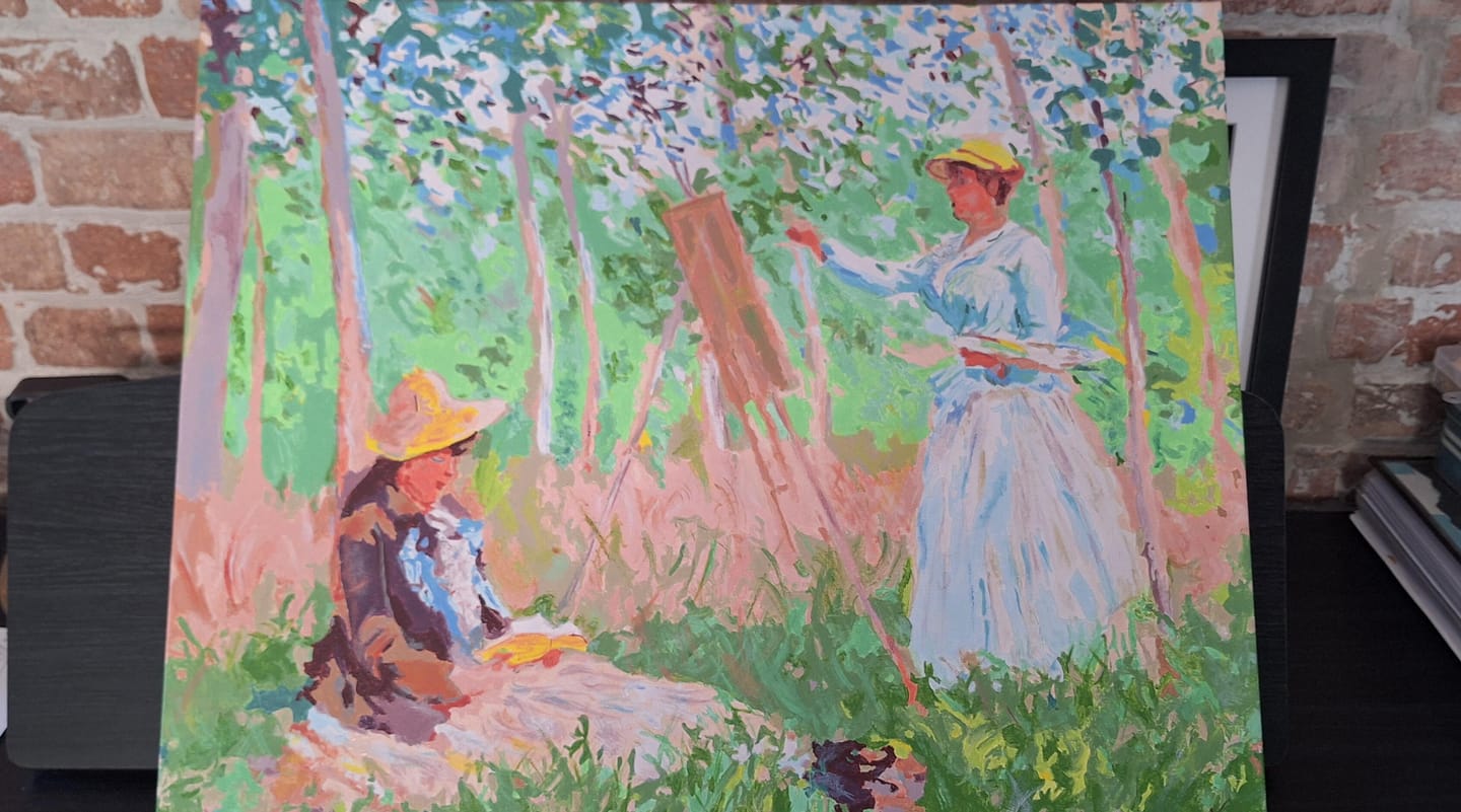 Customer photo review of Dans les bois de Giverny - Monet