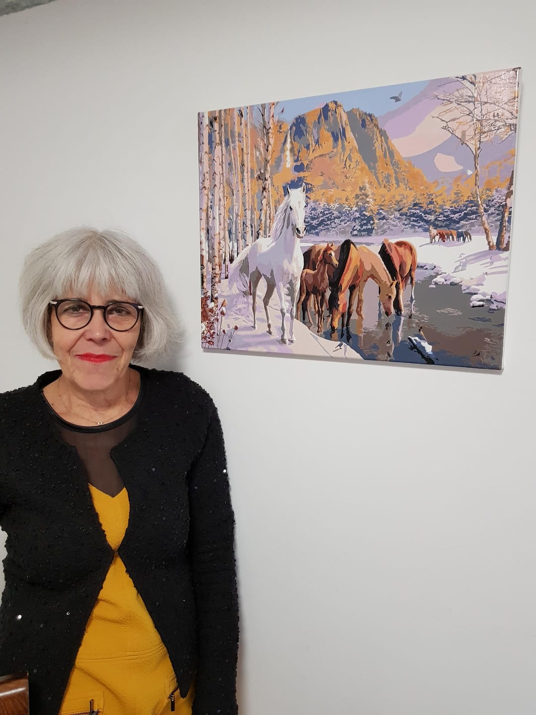 Customer photo review of Chevaux à la fin de l'hiver
