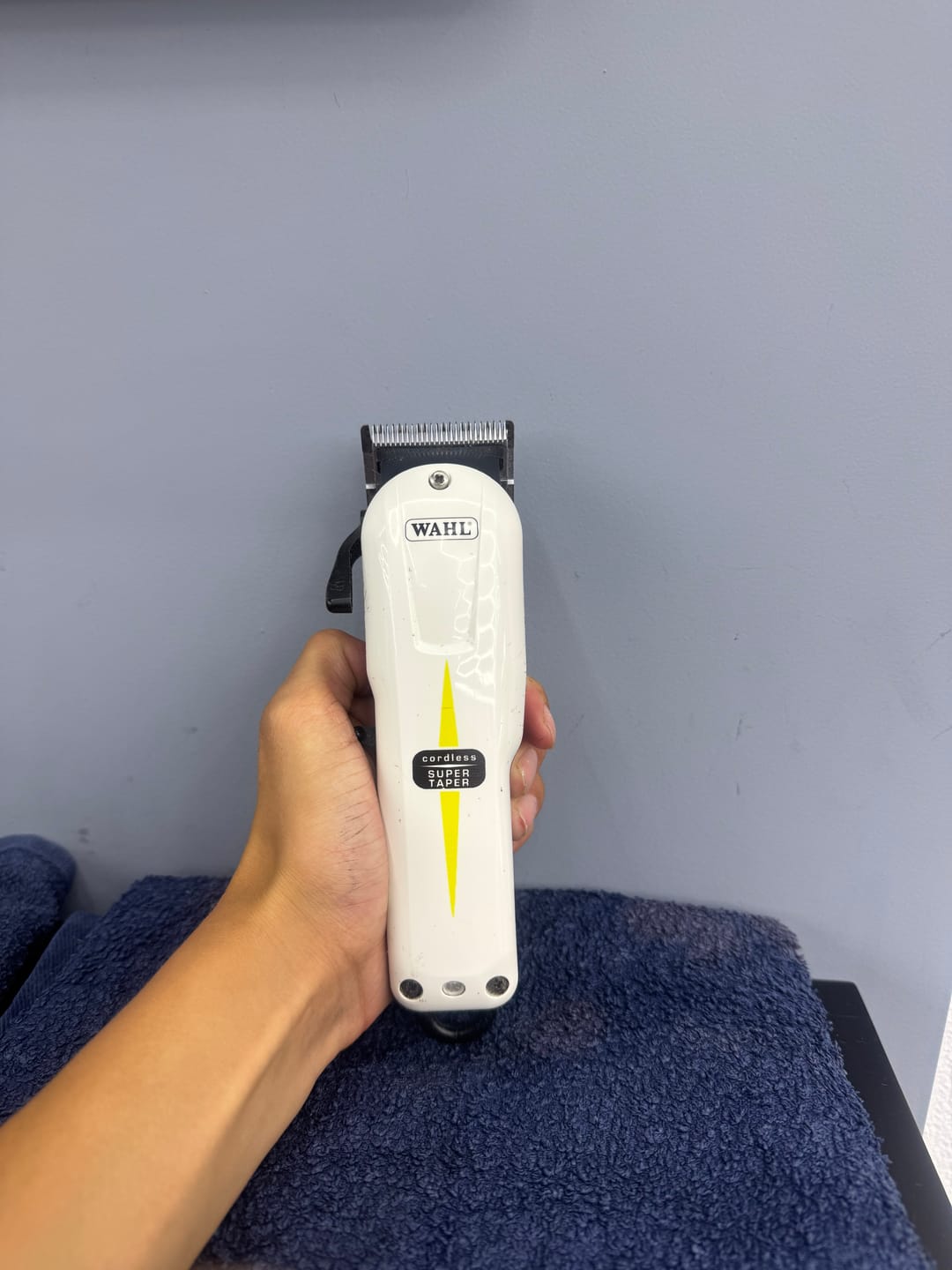 Customer photo review of Wahl Super Taper Cordless Hair Clipper