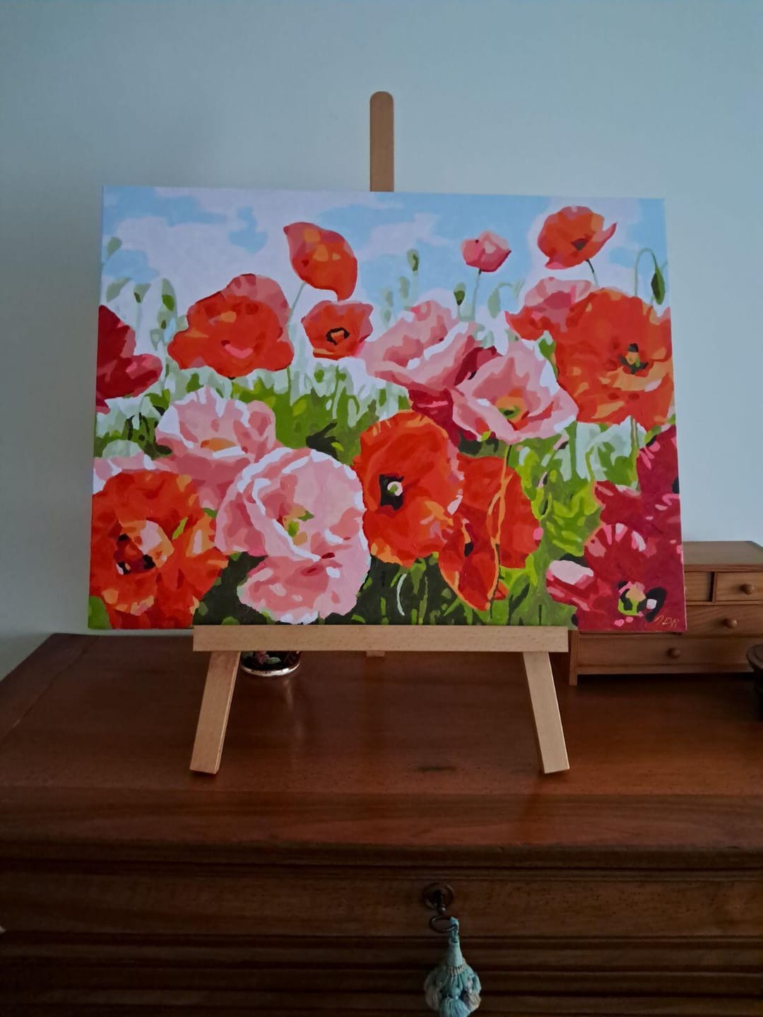 Customer photo review of Coquelicots multicolores
