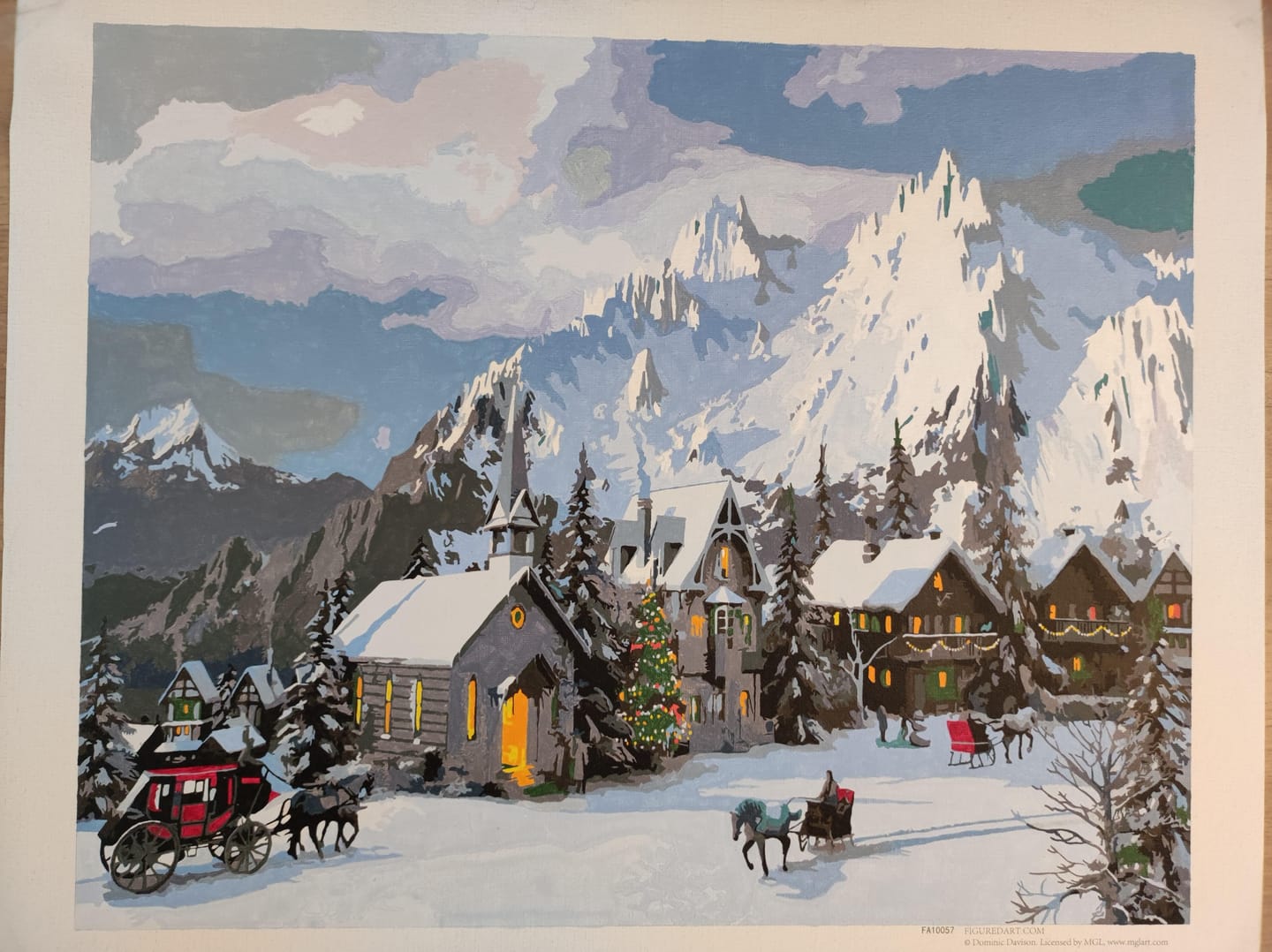 Customer photo review of Noël dans les Alpes