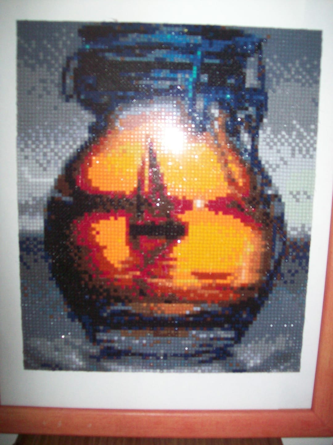 Customer photo review of Broderie Diamant - Pot et Voilier