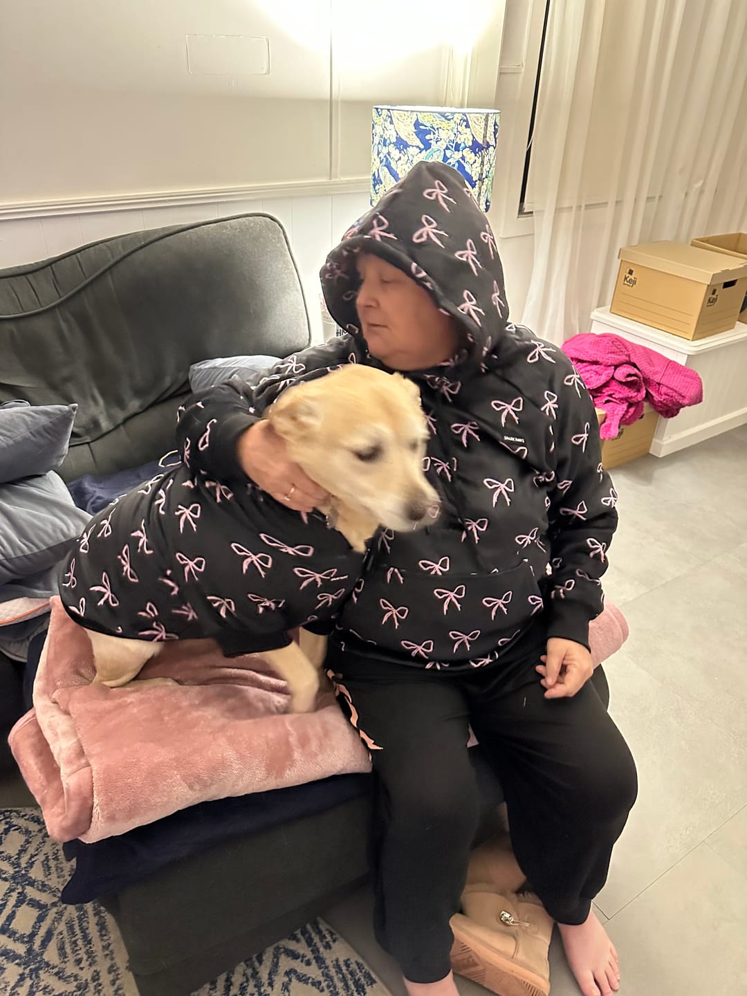 Customer photo review of Coquette Human Hoodie