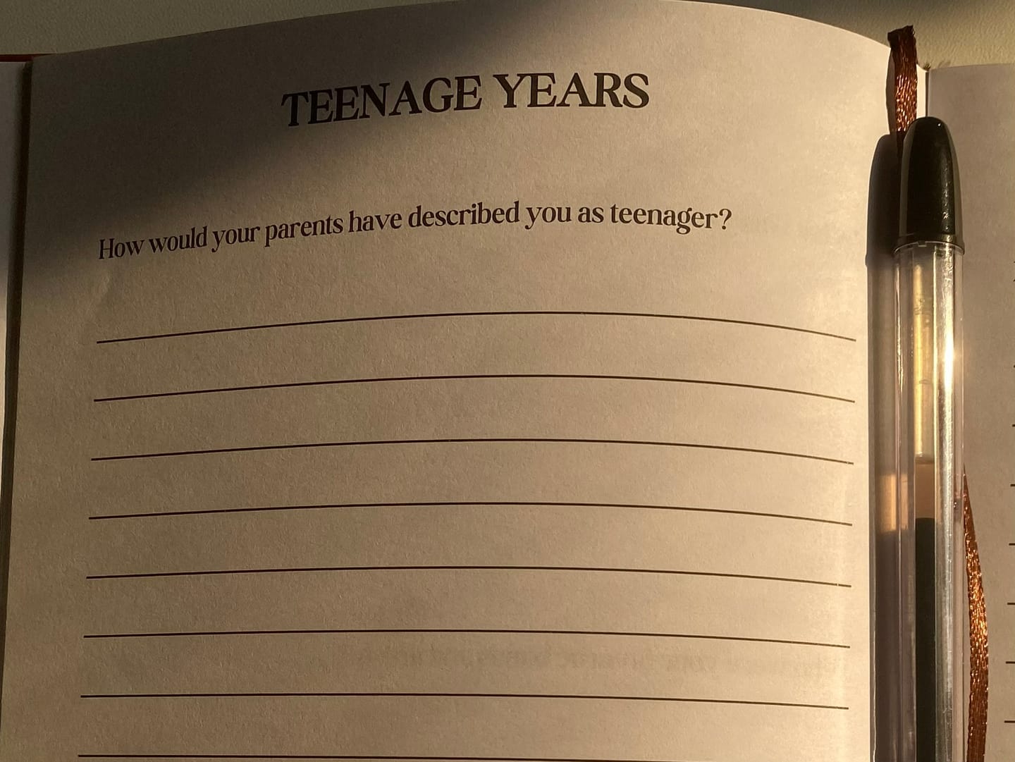 Customer photo review of Dad's Memories Guided Journal