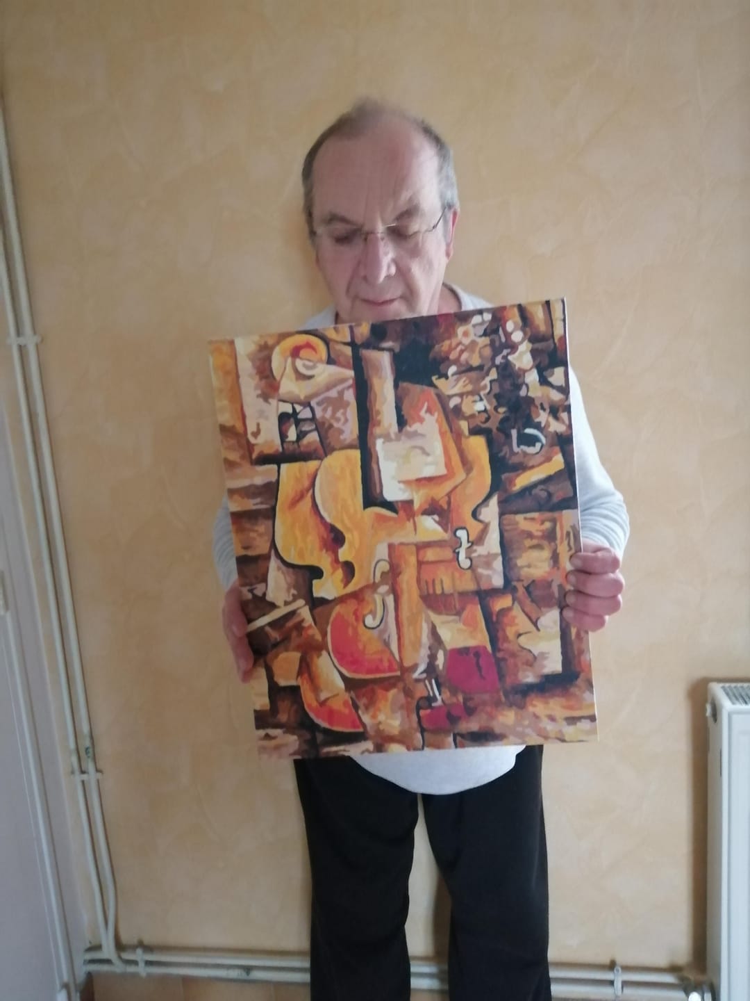 Customer photo review of Picasso Violon et Raisins