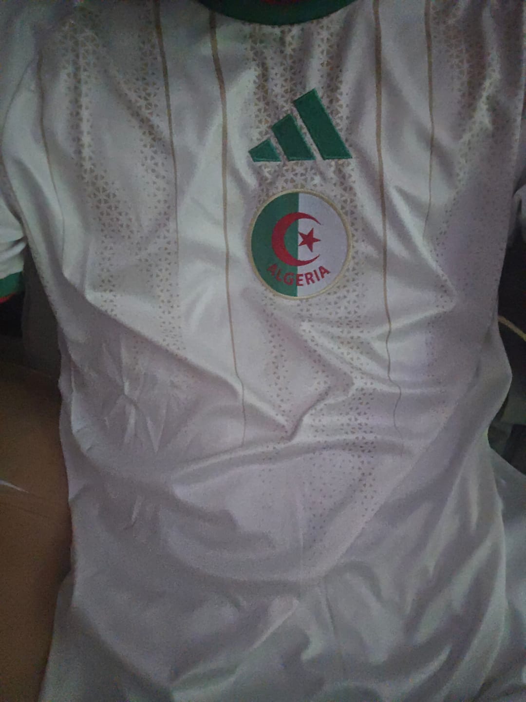 Customer photo review of KKGool – Maillot Algérie Domicile Coupe du Monde 2026/2027