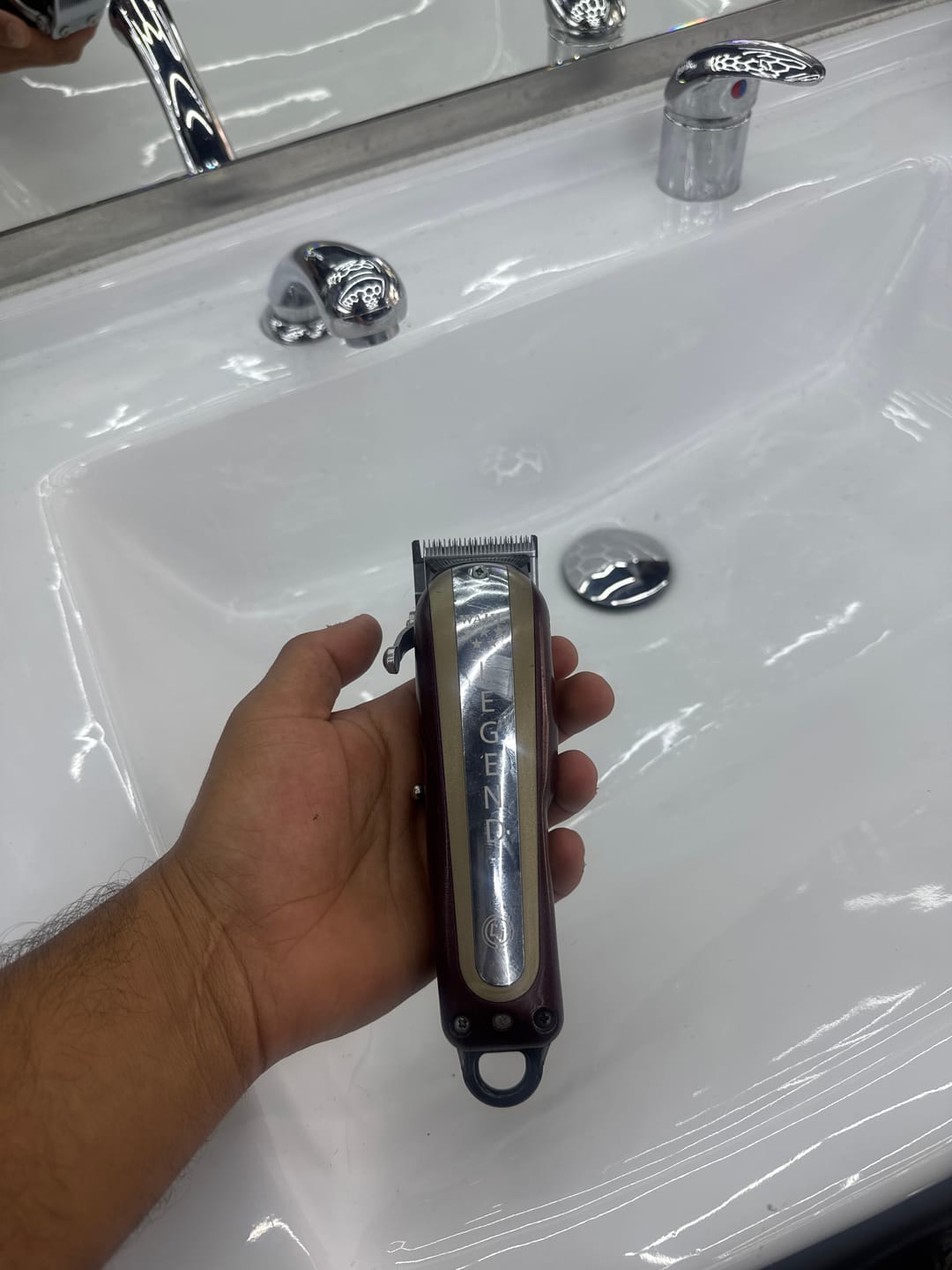 Customer photo review of Wahl Cordless Legend Clipper