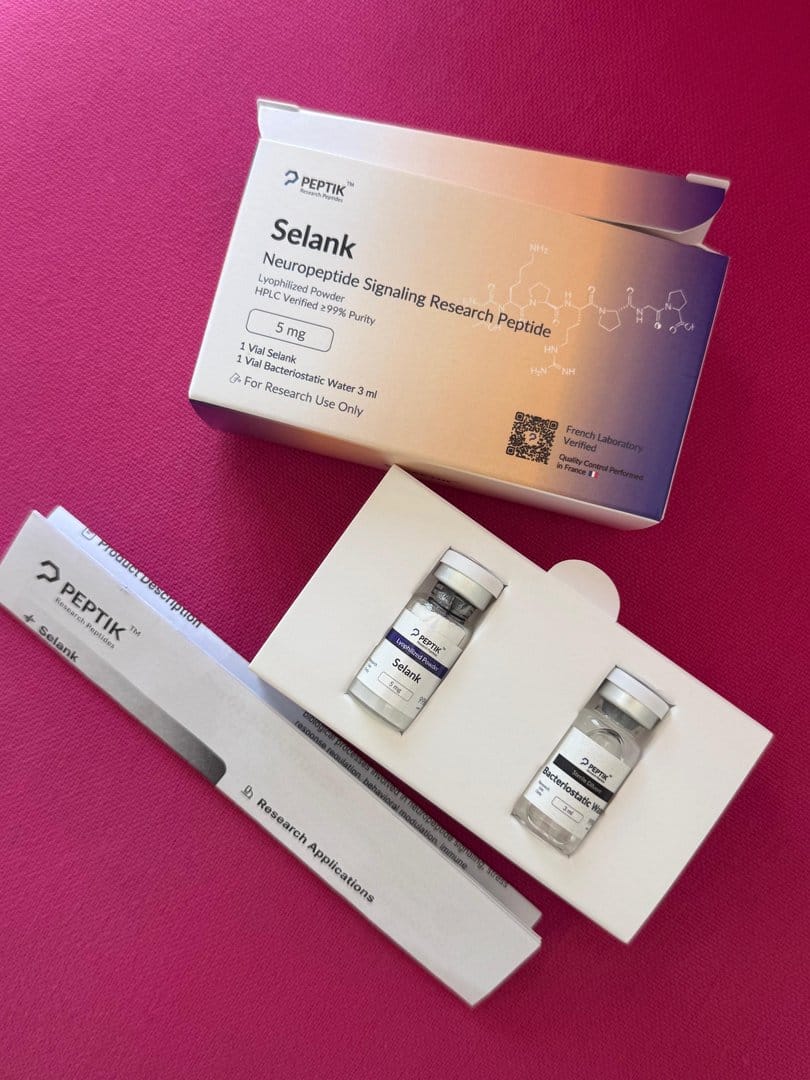 Customer photo review of Selank Lyophilized Vial + Sterile Water