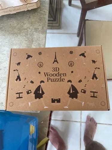 Customer photo review of Puzzle 3D Boîte à musique Grande roue