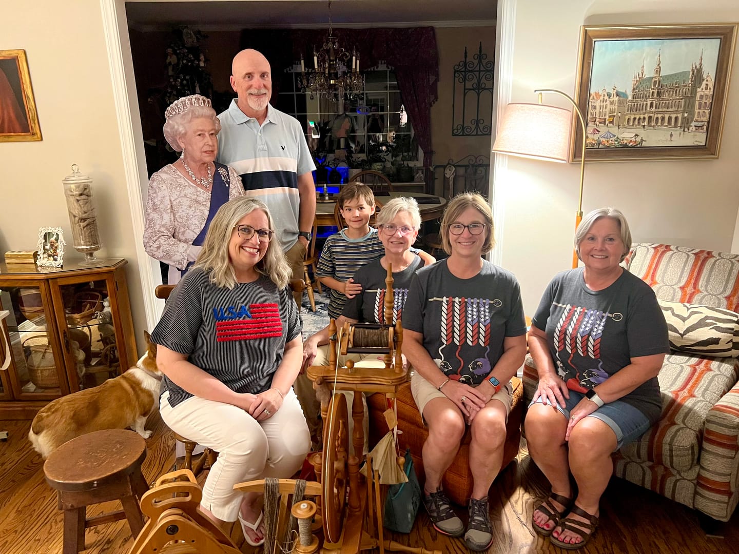Customer photo review of America Wool T-shirt
