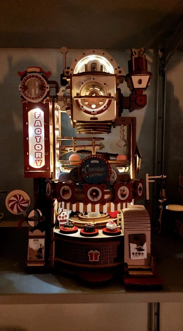 Customer photo review of Puzzle 3D Usine de Chocolat Marbre