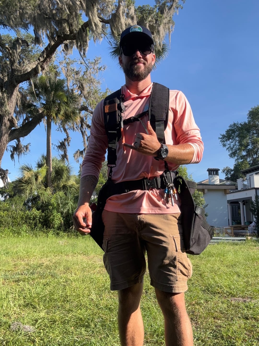 Customer photo review of Perkins Builder Brothers Essential Tool Belt Knife and Cat's Paw Pouch, Black