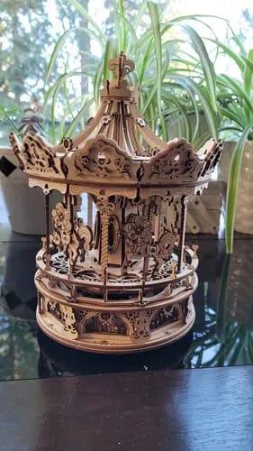 Customer photo review of Puzzle 3D Carrousel romantique