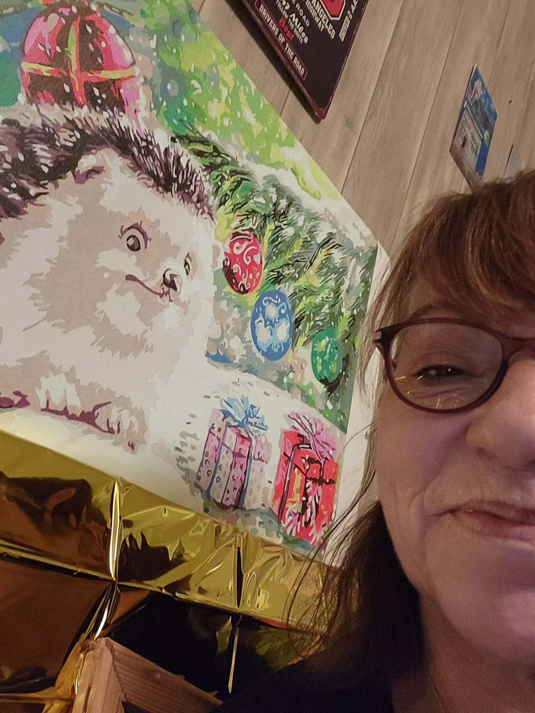 Customer photo review of Hérisson et Cadeaux de Noël