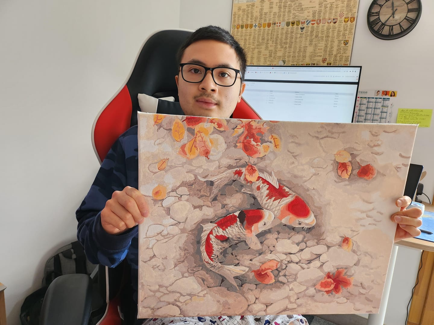 Customer photo review of Duo de Carpes Koi