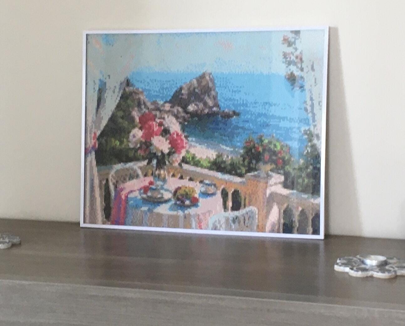 Customer photo review of Tablette lumineuse LED pour la Broderie Diamant - chargement port USB