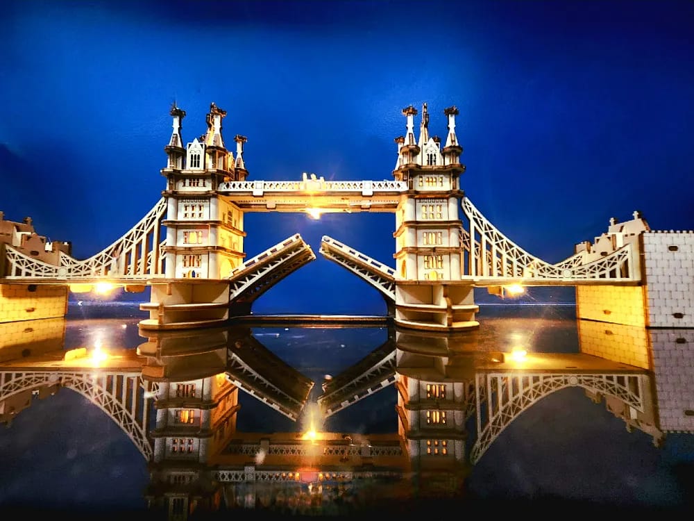 Customer photo review of Puzzle 3D Pont de la Tour