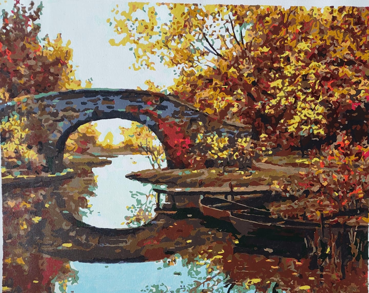 Customer photo review of Reflet du Pont dans l'Eau
